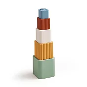 美國Itzy Ritzy 軟Q繽紛洗澡玩具-方塊疊疊杯