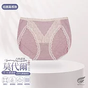 GIAT莫代爾古典蕾絲內褲-低腰高衩款 Free 淺粉