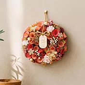 【日本Green House】浪漫精美裝飾花圈(M) ‧ 玫瑰花語