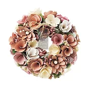 【日本Green House】浪漫精美裝飾花圈(M) ‧ 柔美花境