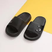 333家居鞋館 馬卡龍QQ舒適拖鞋 黑27