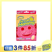 《Scrub Daddy微笑老爹》雙面老媽菜瓜布-粉色單入
