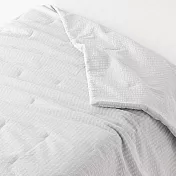 【MUJI 無印良品】凹凸織薄被/S/灰色【成品尺寸】W140×L190 cm