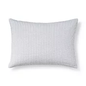 【MUJI 無印良品】棉凹凸織枕套/43/灰色【成品尺寸】W45×L88 cm 圓柱型