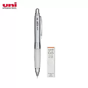 (1筆送1鉛芯)三菱M5-617GG果凍自動鉛筆 白