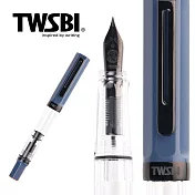 三文堂 TWSBI 鋼筆 / ECO / 秋藍 & 黑鈦 / Stub 1.1