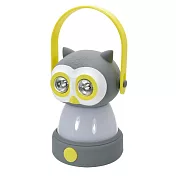 【日本現代百貨】Camper貓頭鷹造型 LED露營照明燈 ‧ 灰