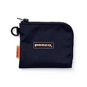 【日本HIGHTIDE】Penco L型票卡收納輕便錢包 ‧ 海軍藍