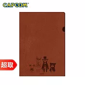 Capcom《周邊》大逆轉裁判 皮質 A4 文件夾 ⚘ CAPCOM 卡普空 ⚘ 台灣代理版 B款