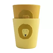 比利時 Trixie 動物造型矽膠水杯2入組- 陽光獅子