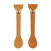 比利時 Trixie 動物造型矽膠湯匙2入組- 聰明狐狸