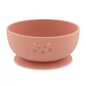 比利時 Trixie 動物造型矽膠吸盤碗- 甜笑貓咪