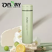【OMORY】316純色一鍵開蓋保溫瓶480ML- 綠