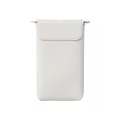 【MUJI 無印良品】自由組合手機小物收納包(緩衝保護型)/灰185x110x35mm，數量1入