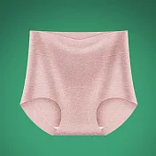 【KISSDIAMOND】輕塑收腹高腰純棉透氣內褲(KDW-M7394) L 豆沙