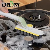 【OMORY】三合一多功能旋轉浴室清潔刷- 白
