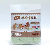 DIY純羊毛補充包 -淺綠