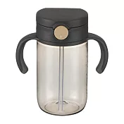 【日本Richell】幻彩吸管水杯 320ml_ 黑