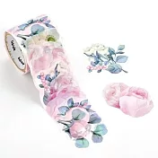 【日本bande】日本貼紙型和紙膠帶 ‧ 白芍花束