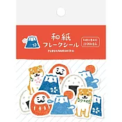 【日本Wa-Life】散裝和紙貼紙包20入 ‧ 日本元素