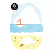 【日本Wa-Life】夏限定｜復古印刷明信片 ‧ 海灘散步
