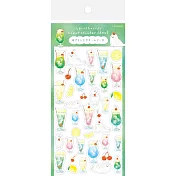 【日本Wa-Life】夏限定｜透明貼紙 ‧ 海豹與奶油蘇打
