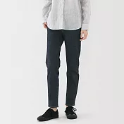 【MUJI 無印良品】女彈性丹寧合身直筒褲 23 暗藍