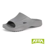 ATTA 就是健康足弓拖鞋 霧黑25