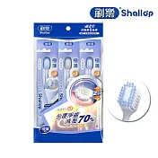 刷樂 極薄系列牙刷3入(深潔/炭深潔/護齦/炭速淨/舒敏) 極薄舒敏