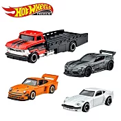 【正版授權】風火輪 PREMIUM 運輸車收藏4入組 玩具車 運輸車 豐田/保時捷 Hot Wheels