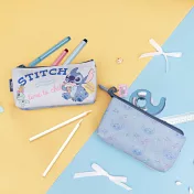 【HOUSUXI舒希】迪士尼史迪奇系列-加長三層收納包-A3