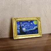 翡冷翠文創藝術立體畫框冰箱貼｜梵谷《星夜》