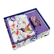 翡冷翠文創新藝術幻光羽翼｜絲巾香氛禮盒組