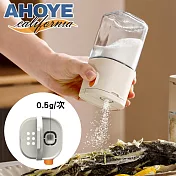 【AHOYE】日式按壓兩用均量調味料罐 (調料瓶 胡椒罐 鹽罐 料理瓶罐 香料罐)