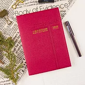 【conifer綠的事務】2026-25K線裝支票登記簿 會計專用 棗
