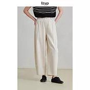 ltyp旅途原品 亞麻棉蘿蔔褲 2025夏季新款文藝寬鬆百搭休閒長褲女 M L M 燕麥米