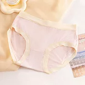 【唯蜜色】莫代爾裸感親膚透氣純棉女用內褲 L 粉色