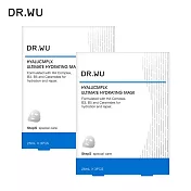 DR.WU 玻尿酸保濕微導面膜3片 2入組