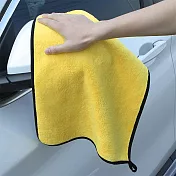 E.City_(2入)可掛式加厚雙面珊瑚絨洗車布玻璃擦拭巾 隨機出貨