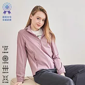 【KISSDIAMOND】CoolVex 極酷涼防曬冰晶紗凍感衣(男女外套/KDFJ-5688) M 女/藕粉