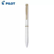 送禮首選-PILOT DRIVE高級輕油筆 筆套禮盒組  珍珠白