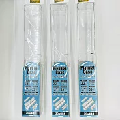 河島製作所 日本製 抗UV 卡墊盒 抗紫外線 桌墊 卡墊收納盒［ 透明白］一組三入