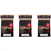 KMC 第二層 黑色 卡套 牌套 三包共240枚 日本製