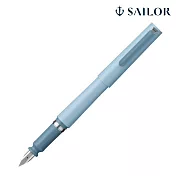【日本寫樂SAILOR】TUZU Adjust 可調整鋼筆/ 淺藍(限定色)/ M 中字