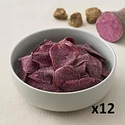 【MUJI 無印良品】無選別蔬菜片 黑糖紫薯脆片(12入)