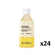 【MUJI 無印良品】果醋飲 鳳梨350ml/24入