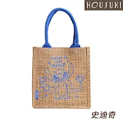 【HOUSUXI舒希】迪士尼系列-刺繡麻布袋-A3(5款任選) 史迪奇