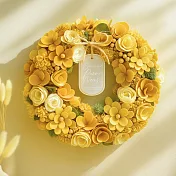 【日本Green House】浪漫精美裝飾花圈(L) ‧ 向陽之舞