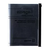 【日本Mark’s】2026 直式週記事收納手帳A5 ‧ Storage.it/黑