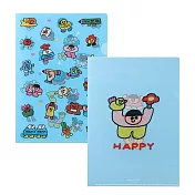 【日本Mark’s】maitoparta A4資料夾2入組 ‧ HAPPY